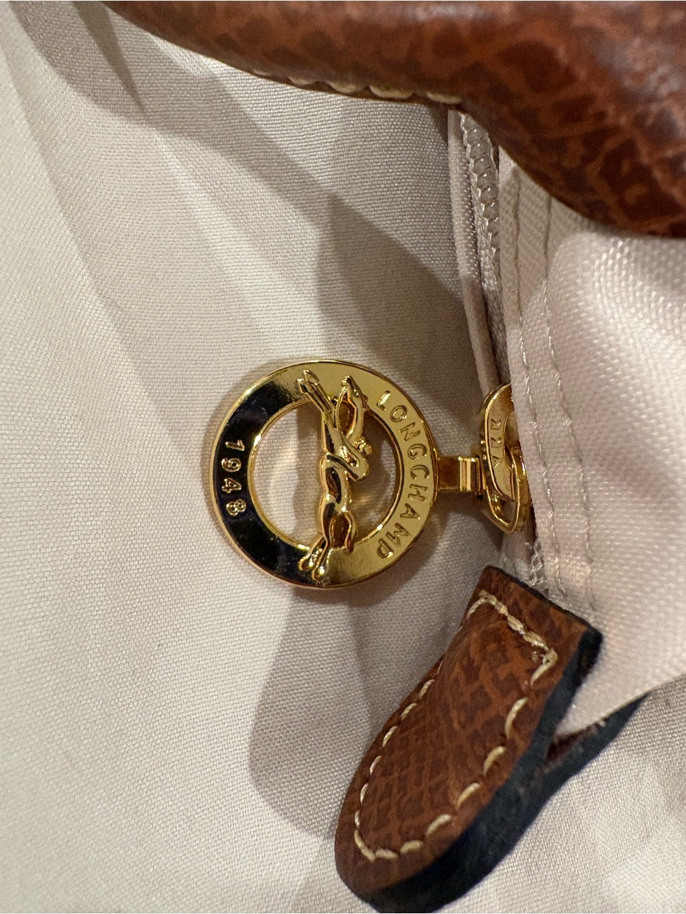 Longchamp Le Pilage Original Pouch with handle - Picture 7 of 8